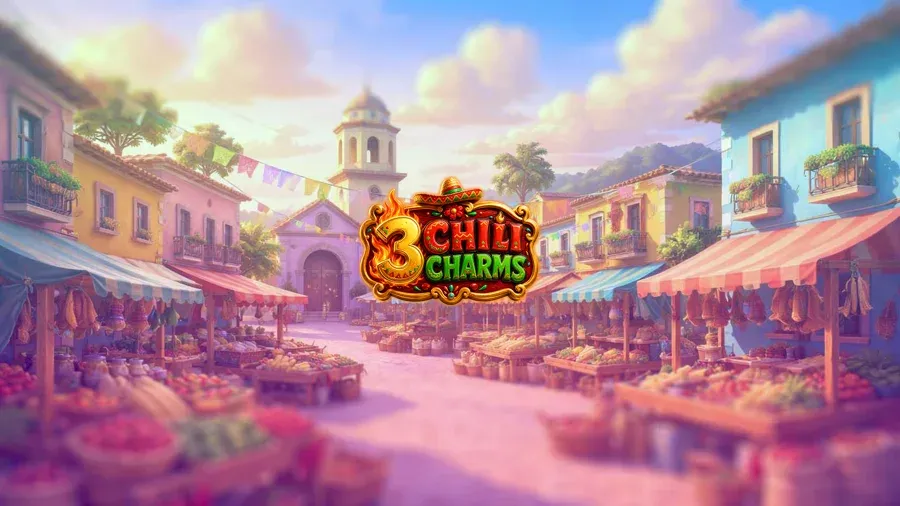 3 Chili Charms slot artwork