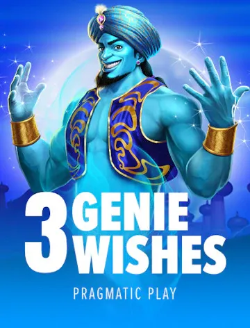 3 Genie Wishes slot artwork