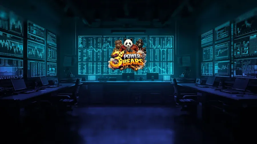 3 Power Bears slot artwork
