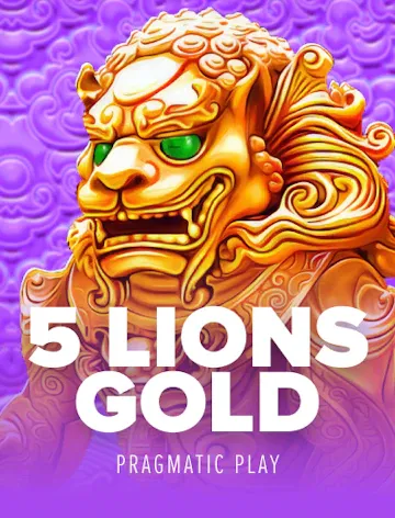5 Lions Gold slot artwork