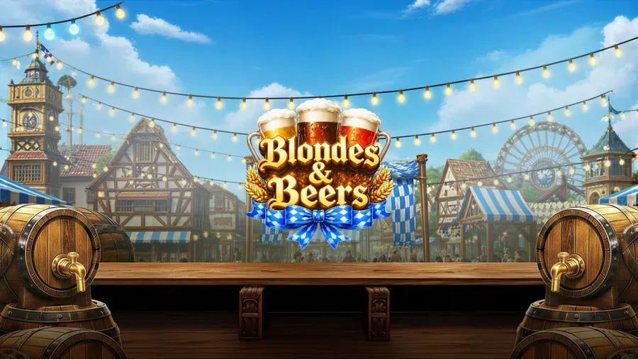 Blondes and Beers slot artwork