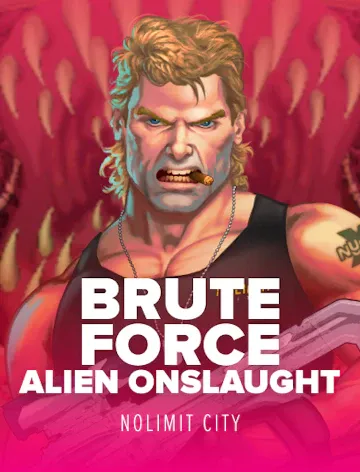Brute Force: Alien Onslaught slot artwork