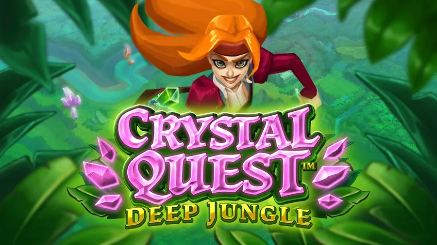 Crystal Quest: Deep Jungle slot artwork