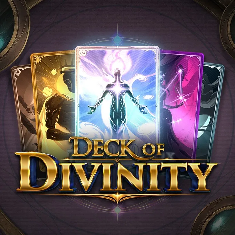 Deck of Divinity slot artwork