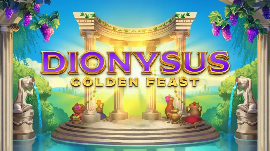 Dionysus Golden Feast slot artwork
