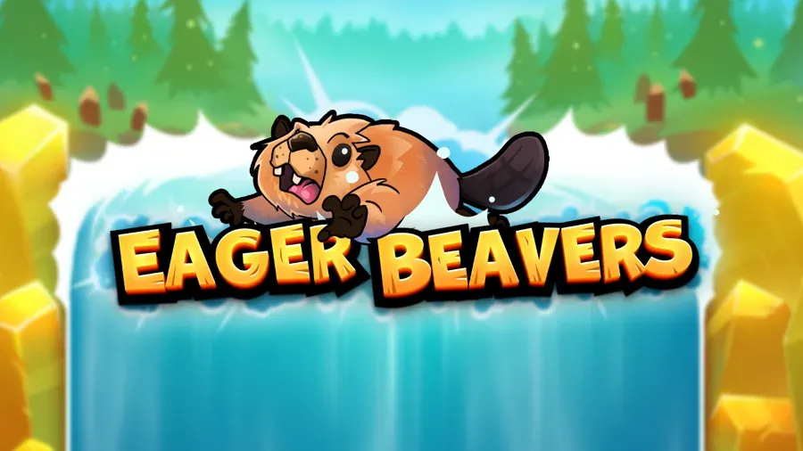 Eager Beavers slot artwork