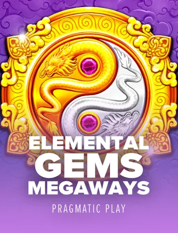 Elemental Gems Megaways slot artwork