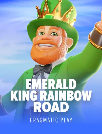 Emerald King Rainbow Road slot artwork