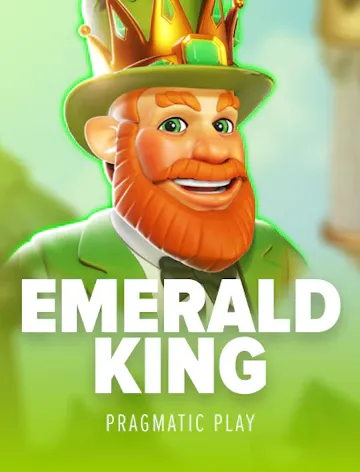 Emerald King slot artwork