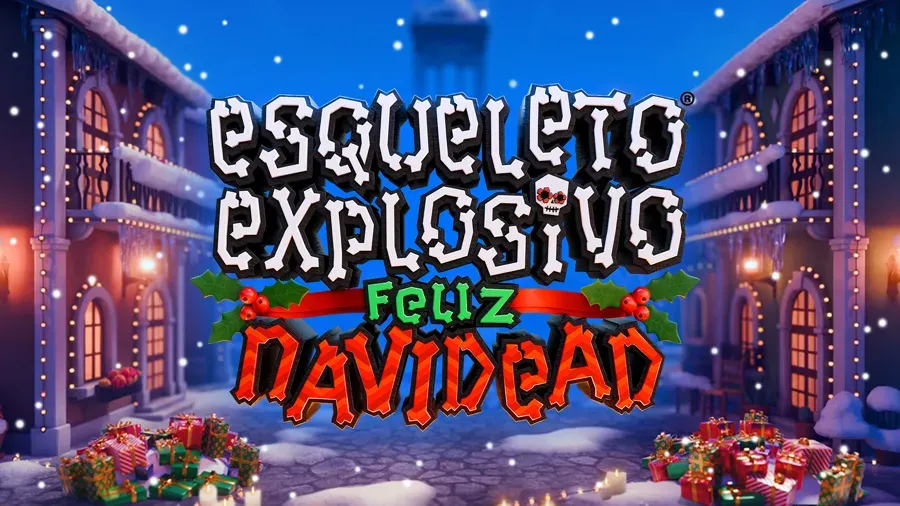 Esqueleto Explosivo: Feliz Navidead slot artwork