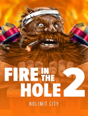 Fire in the Hole 2 slot artwork