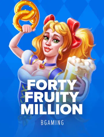 Forty Fruity Million slot artwork
