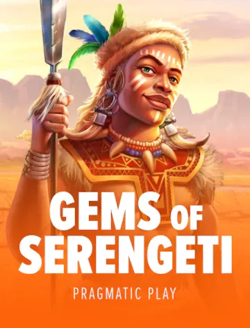 Gems of Serengeti slot artwork