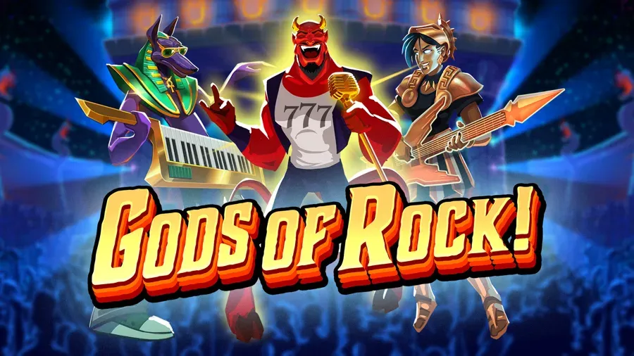 Gods of Rock! slot artwork