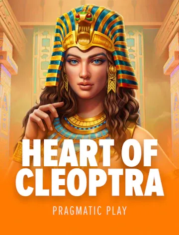 Heart of Cleopatra slot artwork