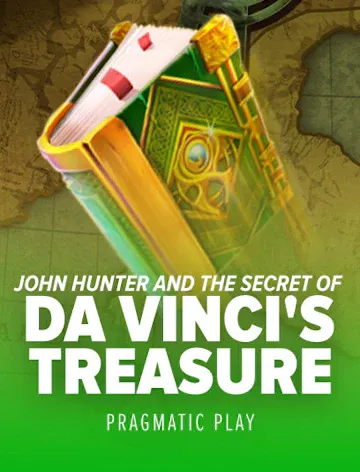 John Hunter and the secrets of Da Vinci's Treasure slot artwork