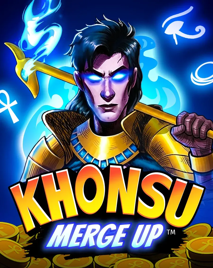 Khonsu Merge Up slot artwork