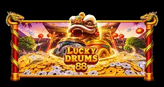 Lucky Drums 88 slot artwork