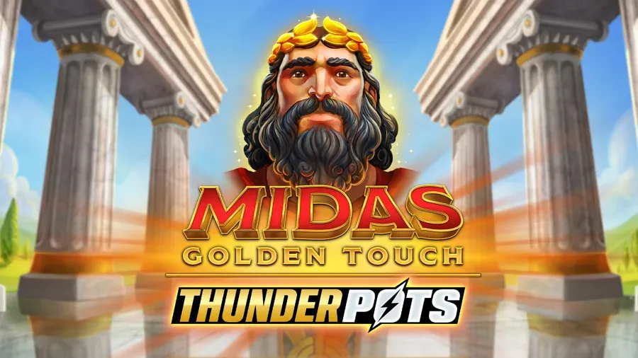 Midas Golden Touch: Thunder Pots slot artwork