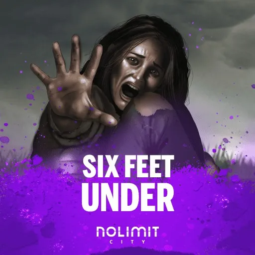 Six Feet Under key art from Nolimit City