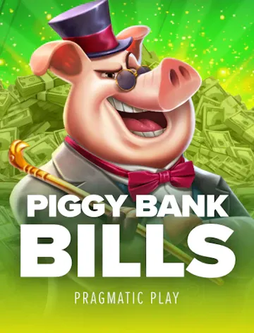 Piggy Bank Bills slot artwork