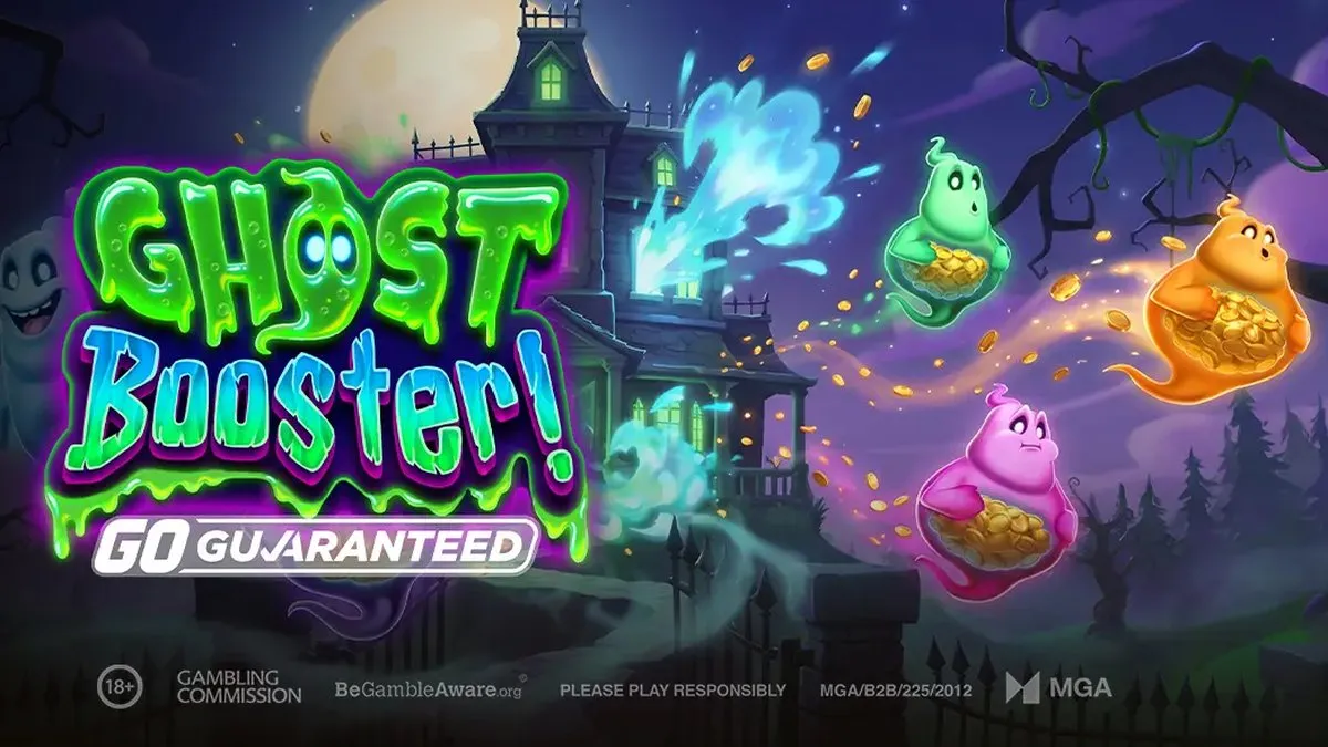 Play'n GO image released with “Play’n GO summons Ghost Booster! GO Guaranteed”