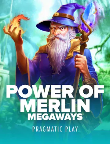 Power of Merlin Megaways slot artwork