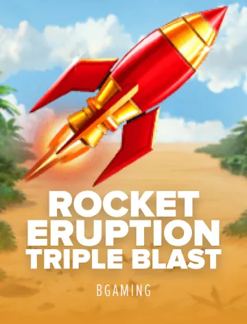 Rocket Eruption: Triple Blast slot artwork