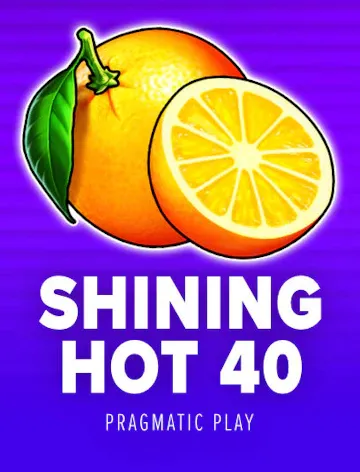 Shining Hot 40 slot artwork