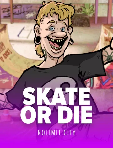Skate or Die slot artwork