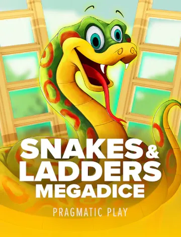 Snakes and Ladders Megadice slot artwork