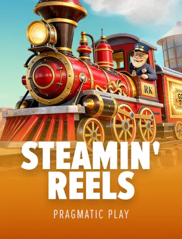 Steamin' Reels slot artwork