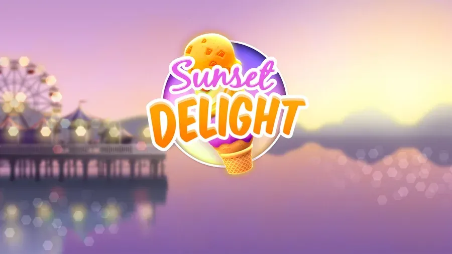 Sunset Delight slot artwork