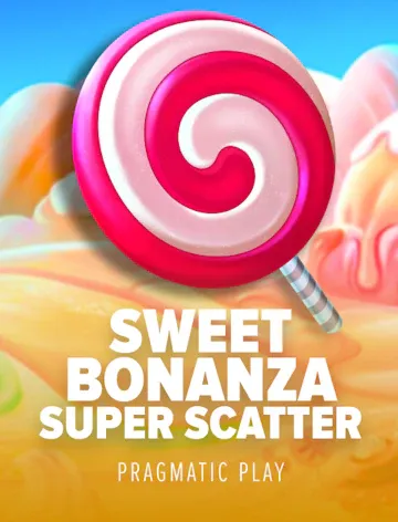 Sweet Bonanza Super Scatter slot artwork