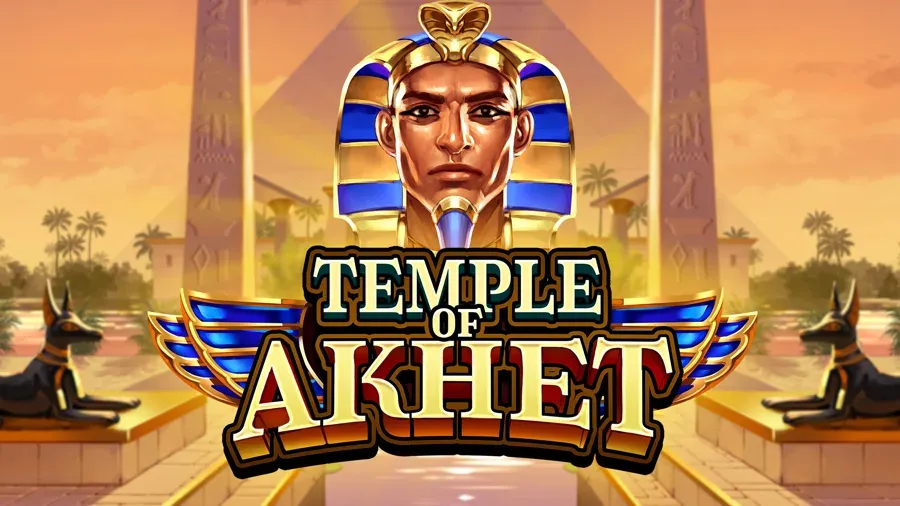 Temple of Akhet slot artwork