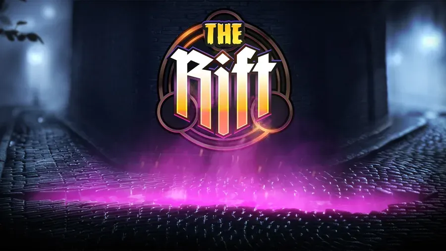 The Rift slot artwork