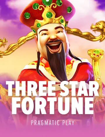 Three Star Fortune slot artwork