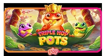 Triple Hop Pots slot artwork